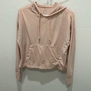 Pink Nike hoodie